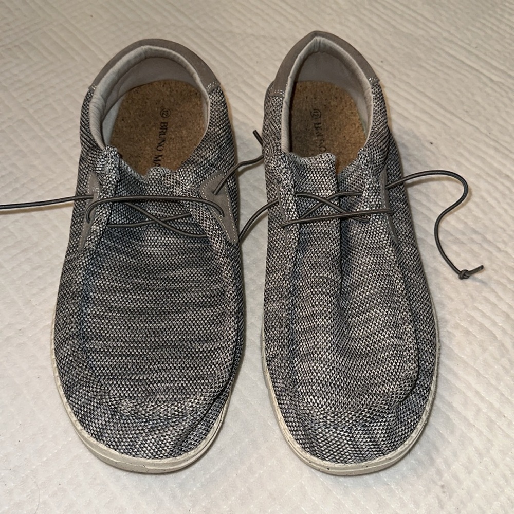 Bruno Marc Casual Slip Ons Cork Insoles Men’s 12 - Picture 2 of 8